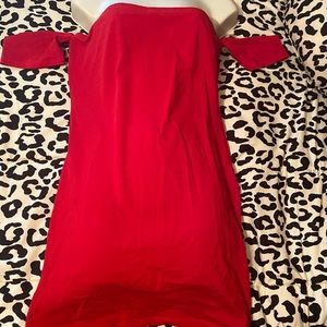 Red Fashion nova Dress